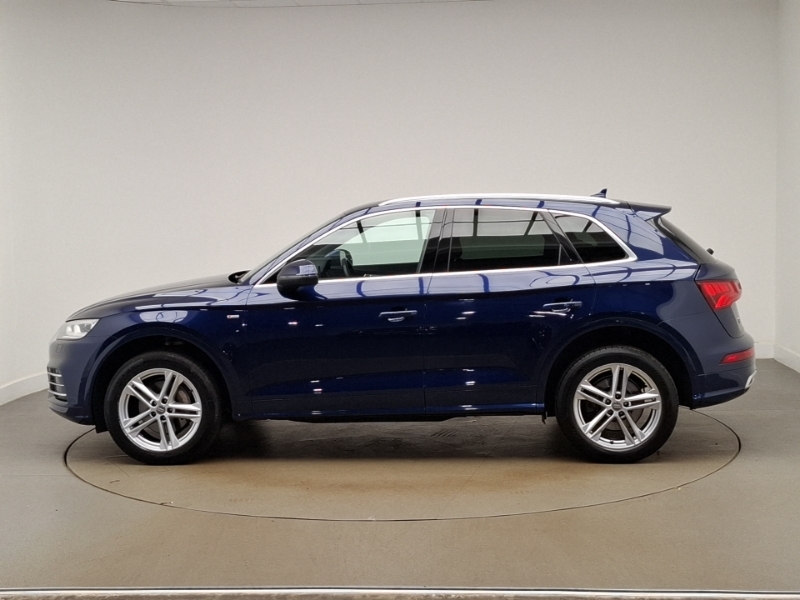 Audi Q5 2.0 Tdi Quattro S Line S Tronic Blue #4
