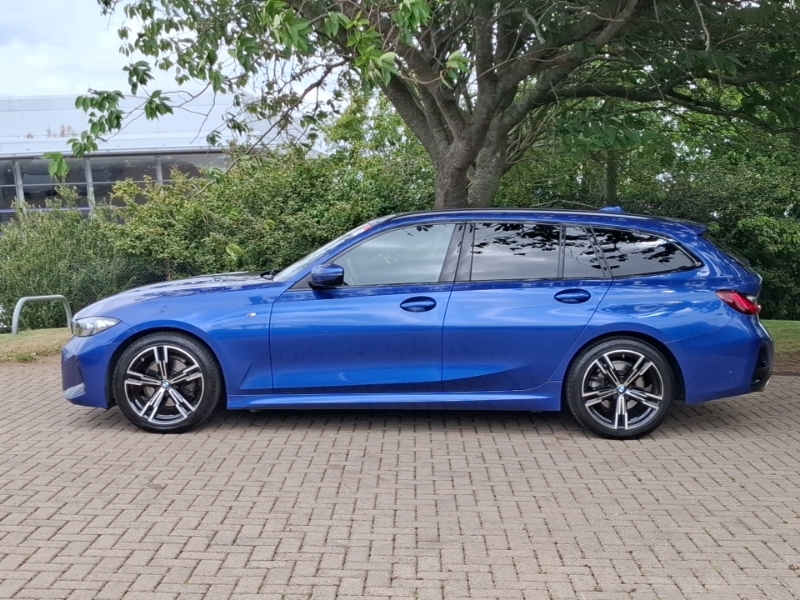 BMW 3 Series 320D Mht M Sport Step SW24CHK Blue #4