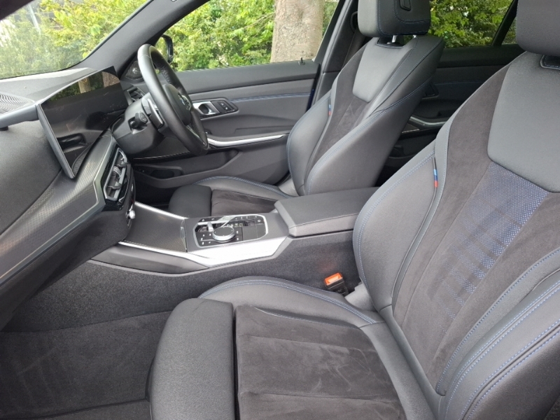 BMW 3 Series 320D Mht M Sport Step SW24CHK Blue #5