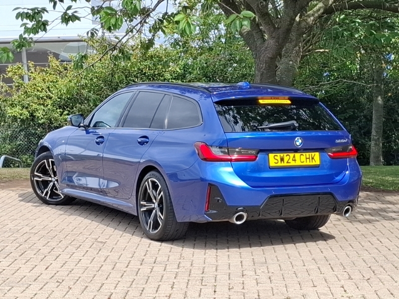 BMW 3 Series 320D Mht M Sport Step SW24CHK Blue #2