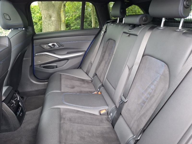 BMW 3 Series 320D Mht M Sport Step SW24CHK Blue #6
