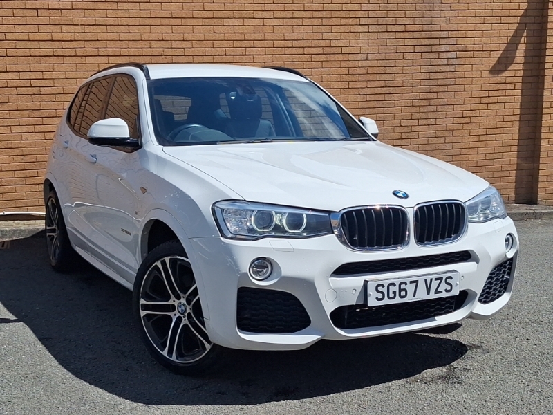 BMW X3 Xdrive20d M Sport Step White