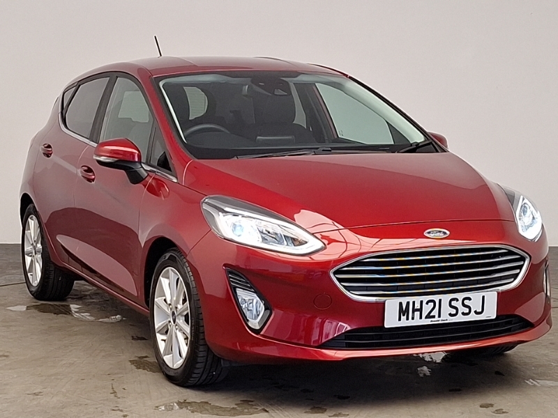 Ford Fiesta 1.0 Ecoboost Hybrid Mhev 125 Titanium Red