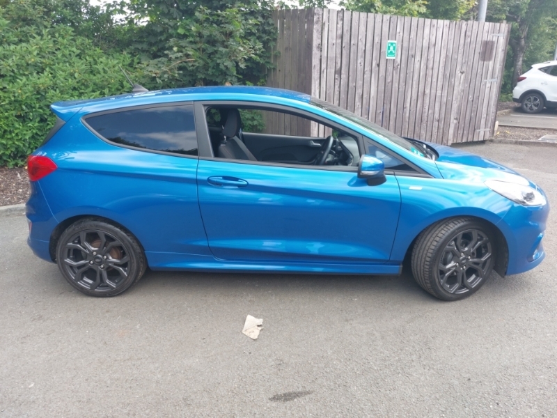 Ford Fiesta 1.0 Ecoboost 95 St-line Edition SH20GGO Blue #4