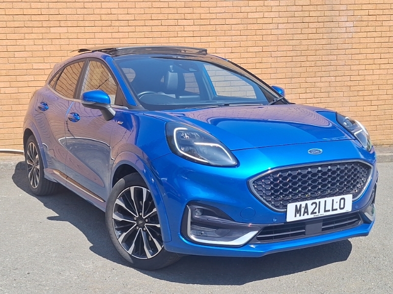 Ford Puma 1.0 Ecoboost Hybrid Mhev St-line Vignale Blue