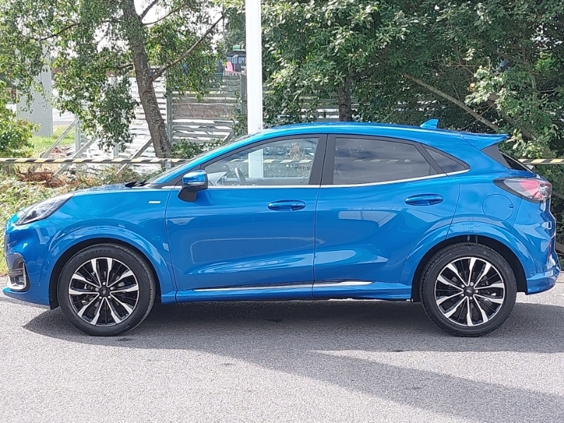 Ford Puma 1.0 Ecoboost Hybrid Mhev 155 St-line Vignale Blue #4