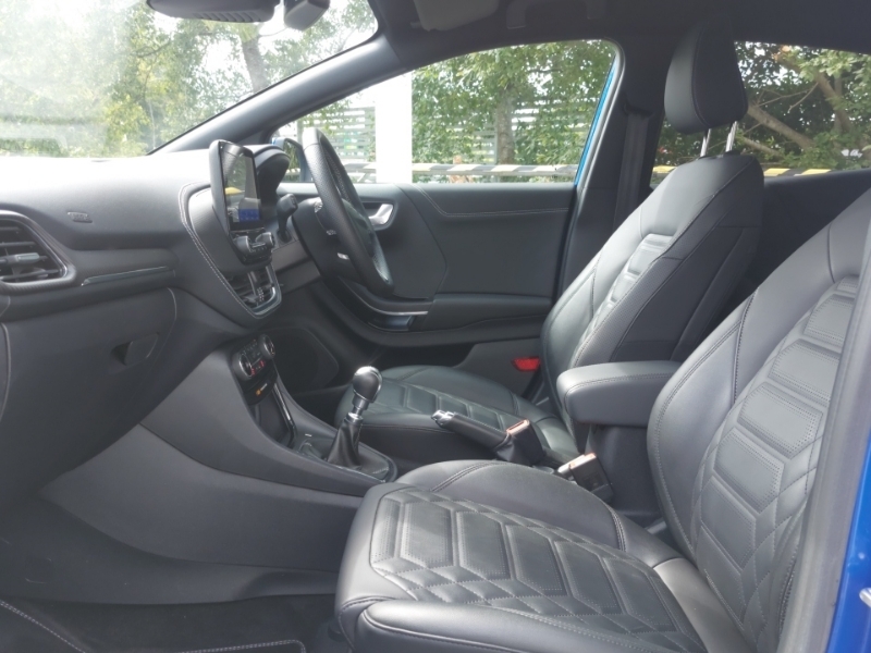 Ford Puma 1.0 Ecoboost Hybrid Mhev 155 St-line Vignale Blue #5