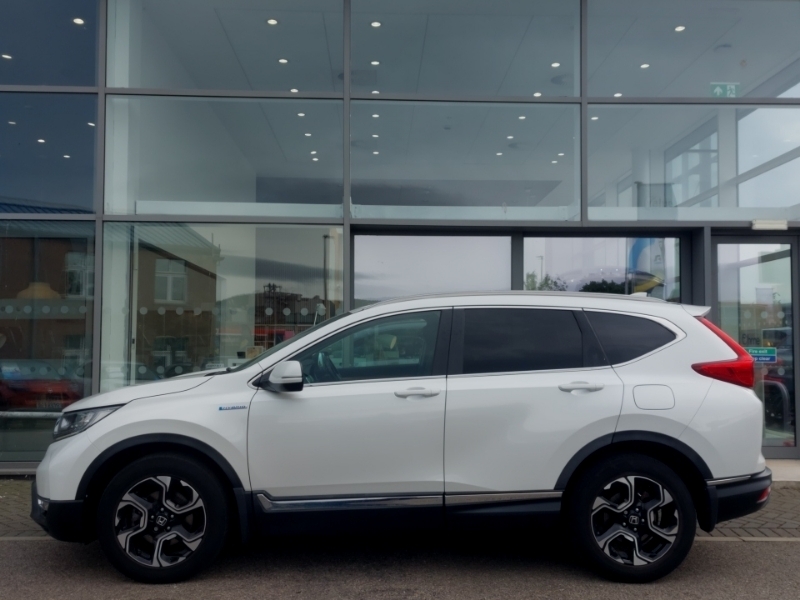 Honda Cr-V 2.0 I-mmd Hybrid Sr Ecvt White #4