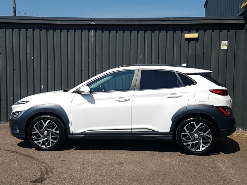 Hyundai Kona 1.6 Gdi Hybrid Ultimate Dct White #4