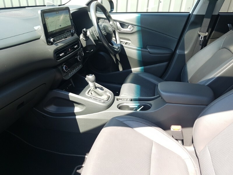 Hyundai Kona 1.6 Gdi Hybrid Ultimate Dct White #5