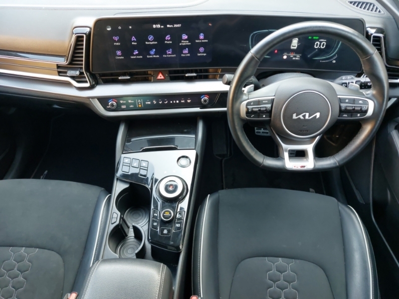 Kia Sportage 1.6T Gdi 241 Phev Gt-line Awd White #3