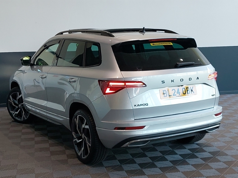Skoda Karoq 2.0 Tsi Sportline 4X4 Dsg Silver #2
