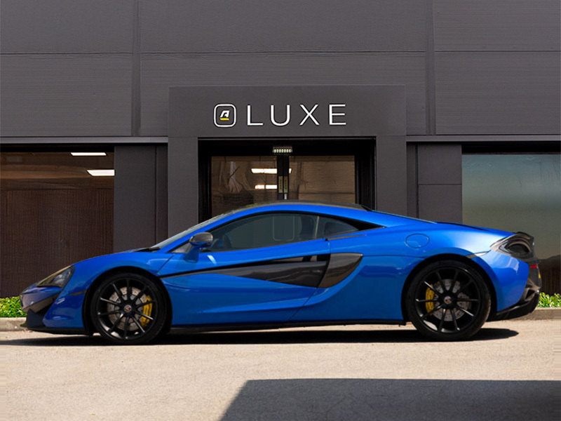 McLaren 540C V8 Ssg Blue #4