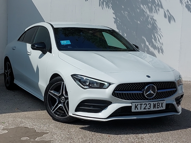 Mercedes-Benz CLA Class Cla 180 Amg Line Premium Tip White