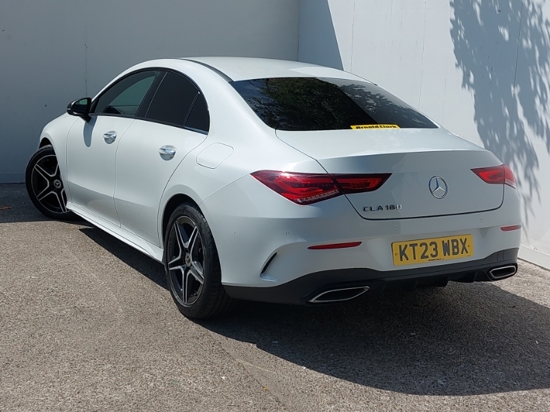 Mercedes-Benz CLA Class Cla 180 Amg Line Premium Tip White #2