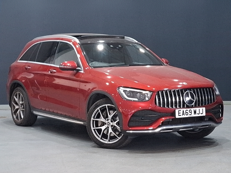 Mercedes-Benz GLC Class Glc 300D 4Matic Amg Line Premium Pls 9G-tronic Red
