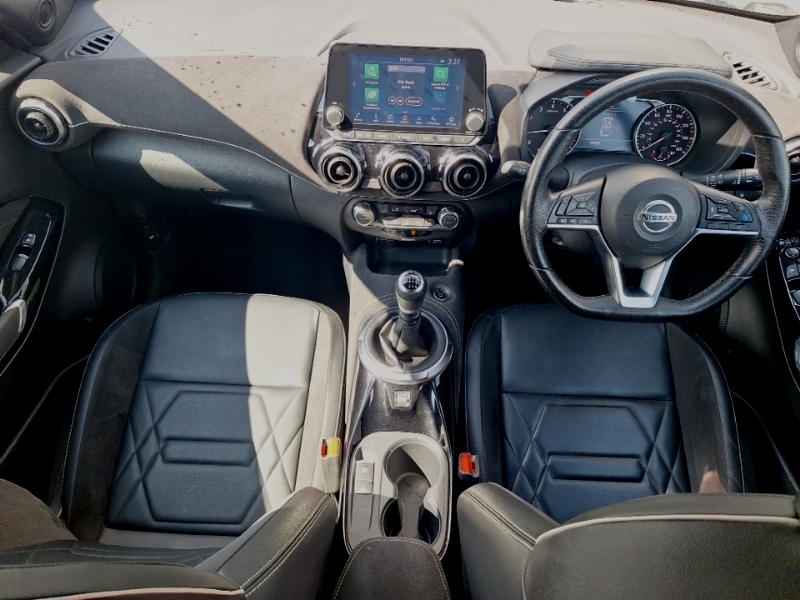 Nissan Juke 1.0 Dig-t 114 Tekna TGZ6734 White #3