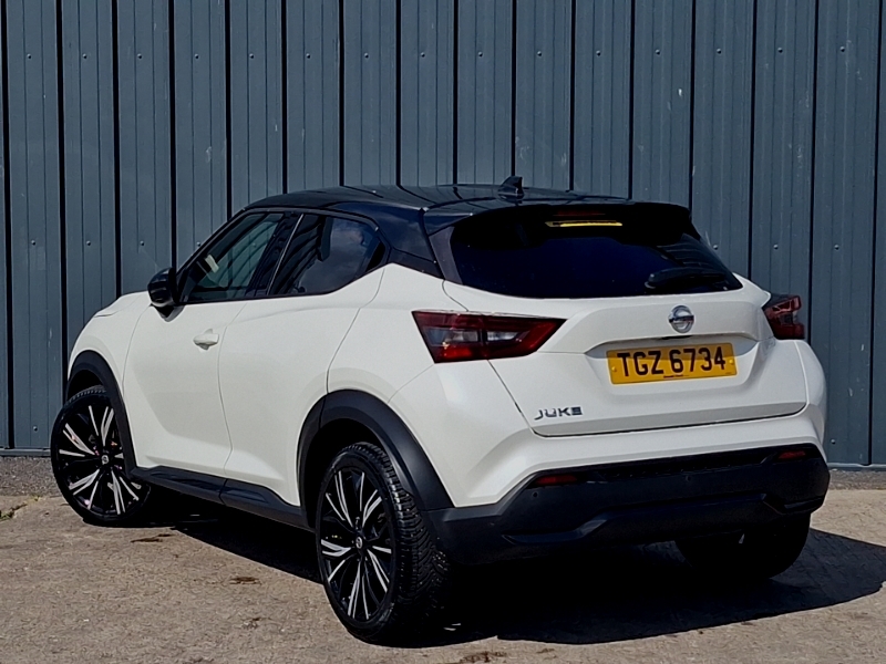 Nissan Juke 1.0 Dig-t 114 Tekna TGZ6734 White #2