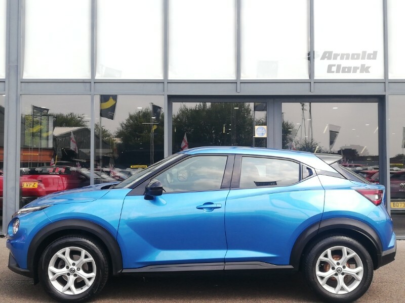 Nissan Juke 1.0 Dig-t Acenta Dct Blue #4