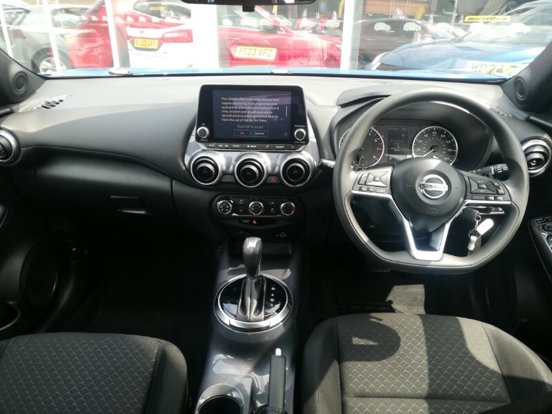 Nissan Juke 1.0 Dig-t Acenta Dct Blue #3