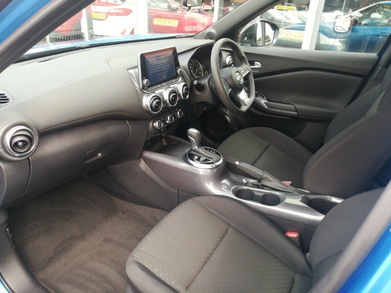 Nissan Juke 1.0 Dig-t Acenta Dct Blue #5