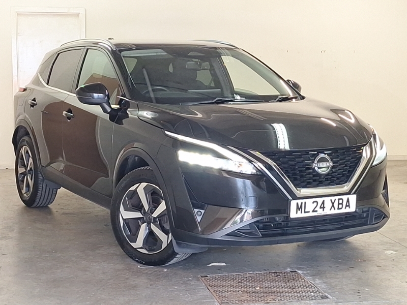 Nissan Qashqai 1.3 Dig-t Mh 158 N-connecta Glass Rf Xtronic Black