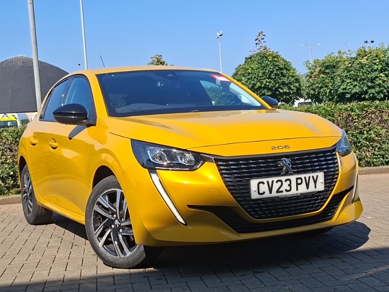 Peugeot 208 1.2 Puretech 130 Allure Premium Eat8 Yellow