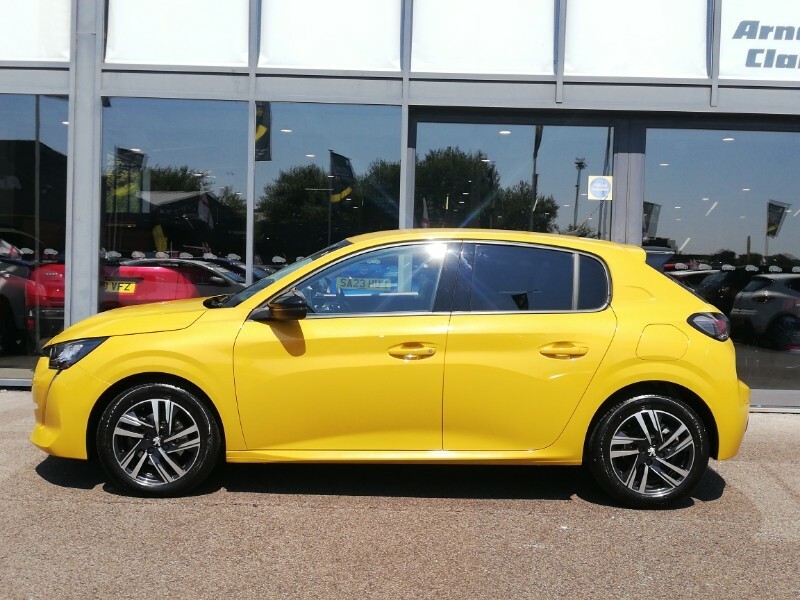 Peugeot 208 1.2 Puretech 100 Allure Premium Eat8 Yellow #4