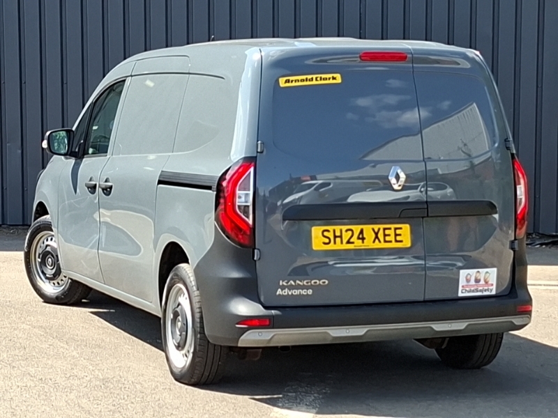 Renault Kangoo Ll21 Blue Dci 95 Advance Van Grey #2