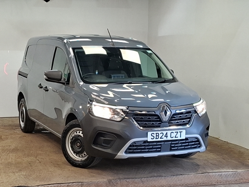 Renault Kangoo Ll21 Blue Dci 95 Advance Van Grey