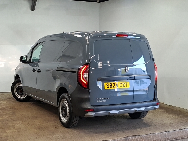 Renault Kangoo Ll21 Blue Dci 95 Advance Van Grey #2