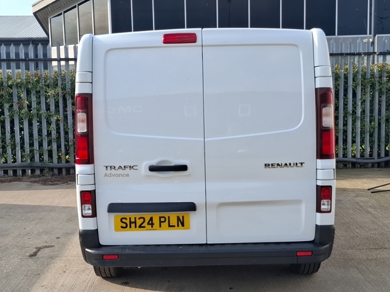 Renault Trafic Sl30 Blue Dci 130 Advance Van White #19