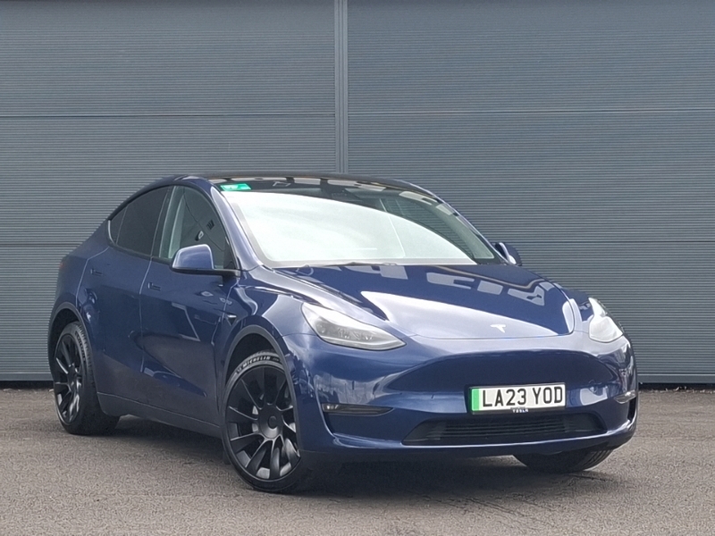 Tesla Model Y Long Range Awd Blue
