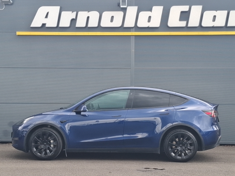 Tesla Model Y Long Range Awd Blue #4