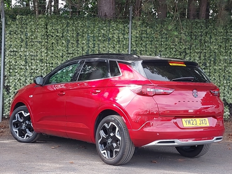 Vauxhall Grandland 1.2 Turbo Ultimate YM23JXD Red #2