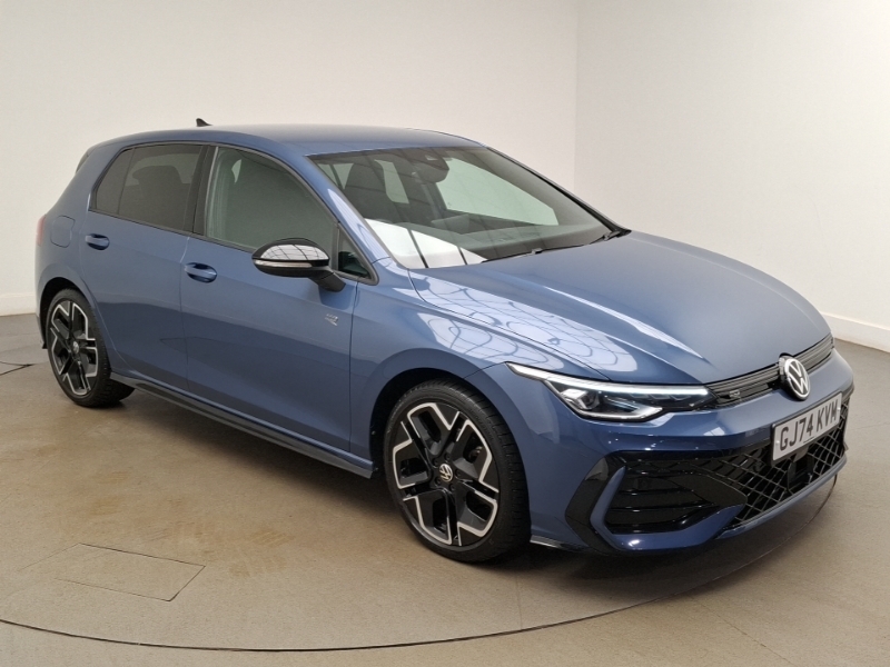 Volkswagen Golf Tsi R Blue #7