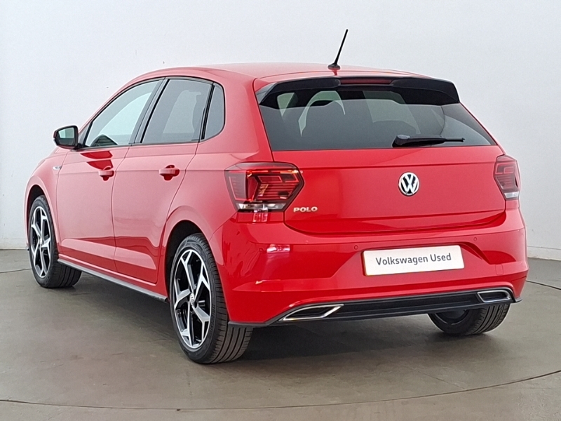Volkswagen Polo 1.0 Tsi 95 R-line Red #2