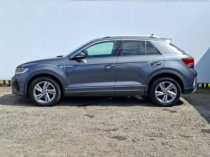 Volkswagen T-Roc 1.5 Tsi R-line Grey #4