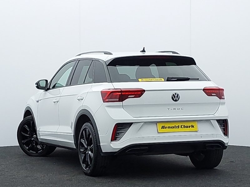 Volkswagen T-Roc 1.5 Tsi R-line Dsg White #2