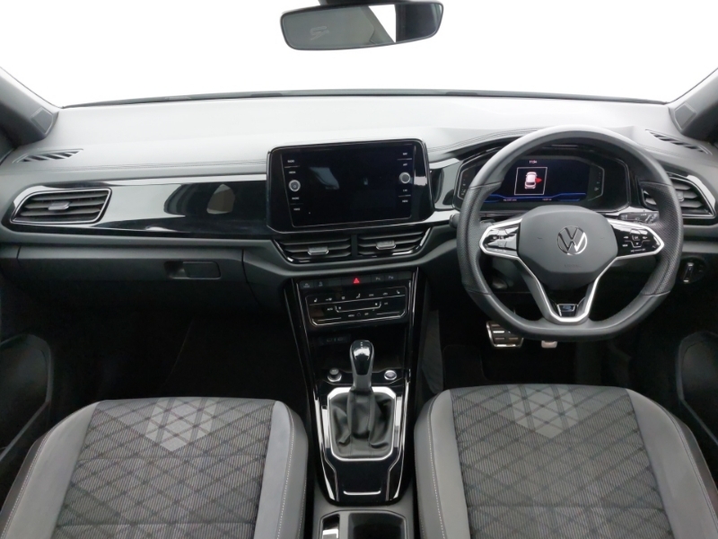 Volkswagen T-Roc 1.5 Tsi R-line Dsg White #3