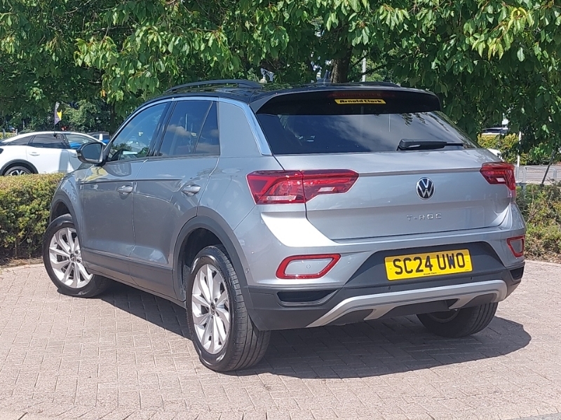 Volkswagen T-Roc 1.5 Tsi Match Dsg Silver #2