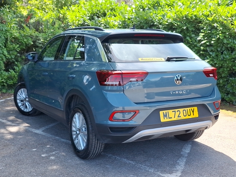 Volkswagen T-Roc 1.5 Tsi Life Dsg Blue #2