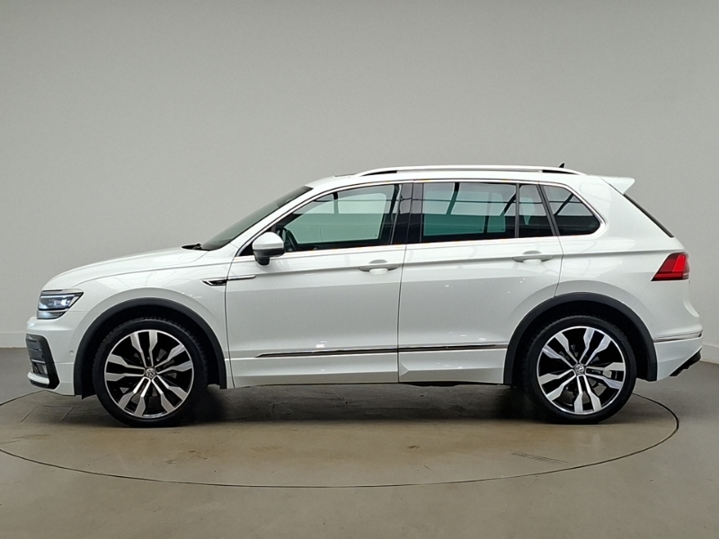Volkswagen Tiguan 2.0 Tdi 150 4Motion R-line Tech Dsg GF69OUB White #4