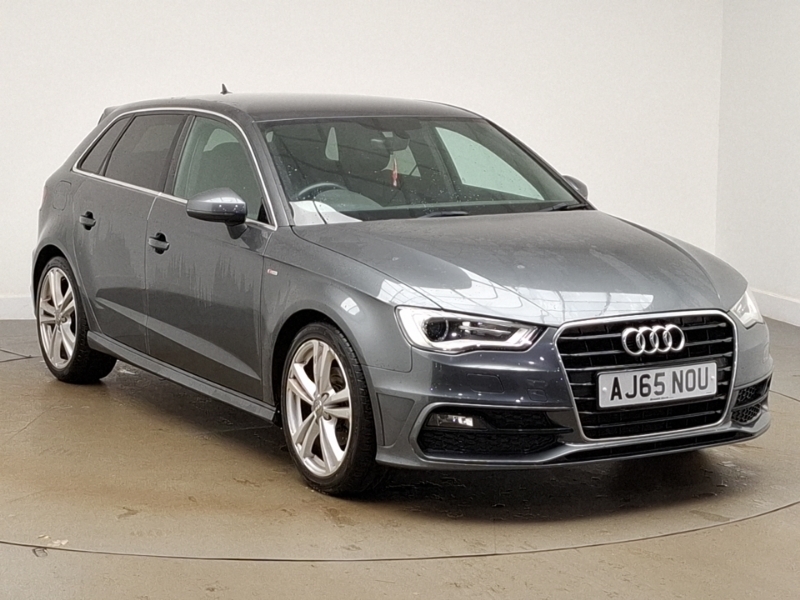 Audi A3 1.6 Tdi 110 S Line Nav Grey