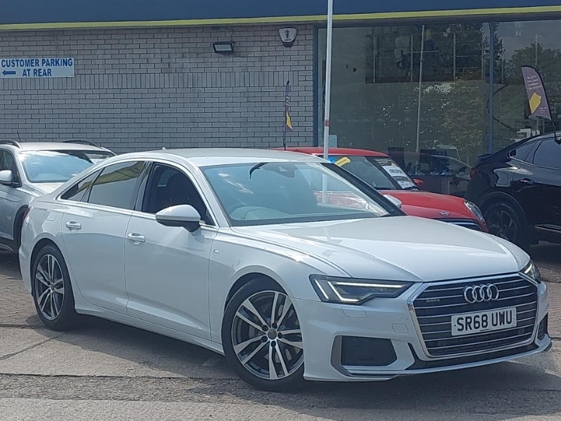 Audi A6 50 Tdi Quattro S Line Tip White