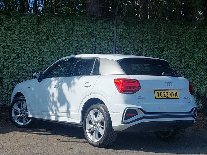 Audi Q2 35 Tfsi S Line White #2