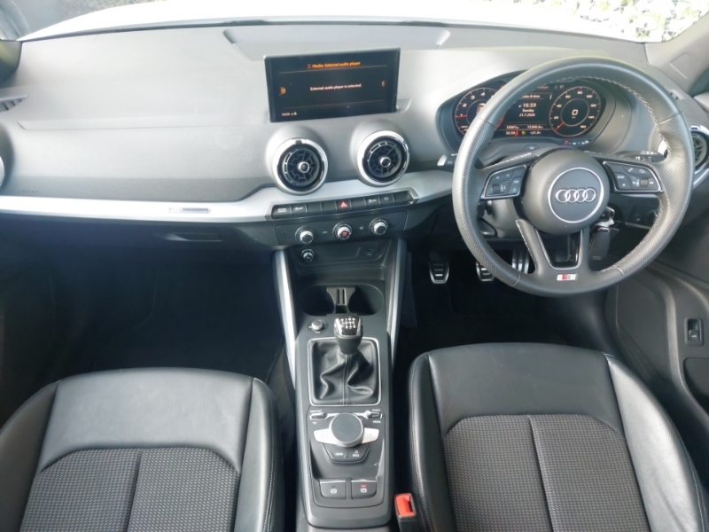 Audi Q2 35 Tfsi S Line White #3