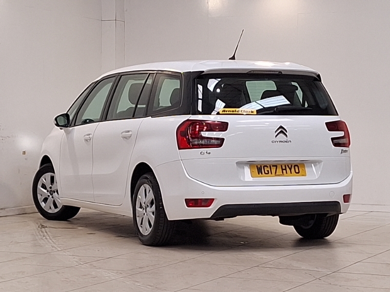 Citroen Grand C4 Picasso 1.6 Bluehdi 100 Touch Edition White #2