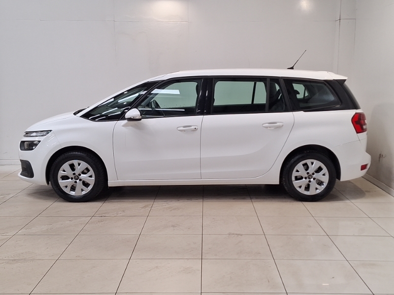 Citroen Grand C4 Picasso 1.6 Bluehdi 100 Touch Edition White #4