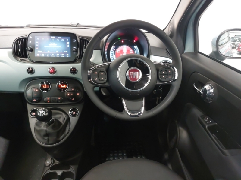 Fiat 500 Manual Black #8